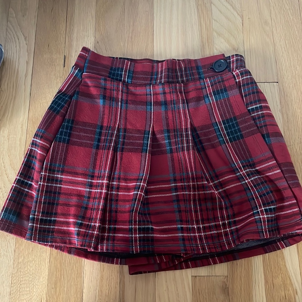 Plaid skirt